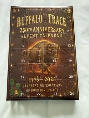 Buffalo Trace 250th Anniversary Advent Calendar, sealed.